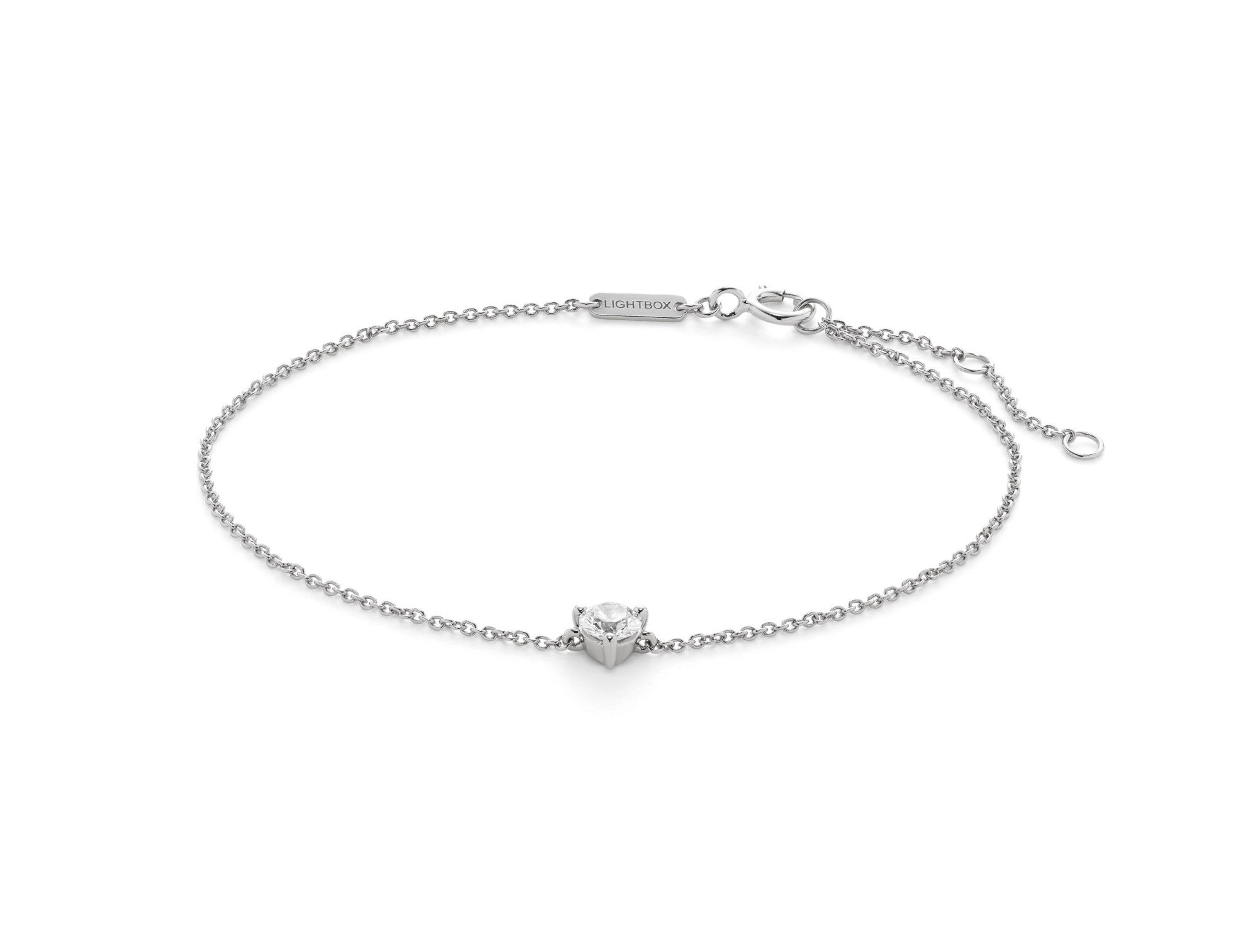 Lab-Grown Diamond ¼ct. Mini Round Brilliant Bracelet | White