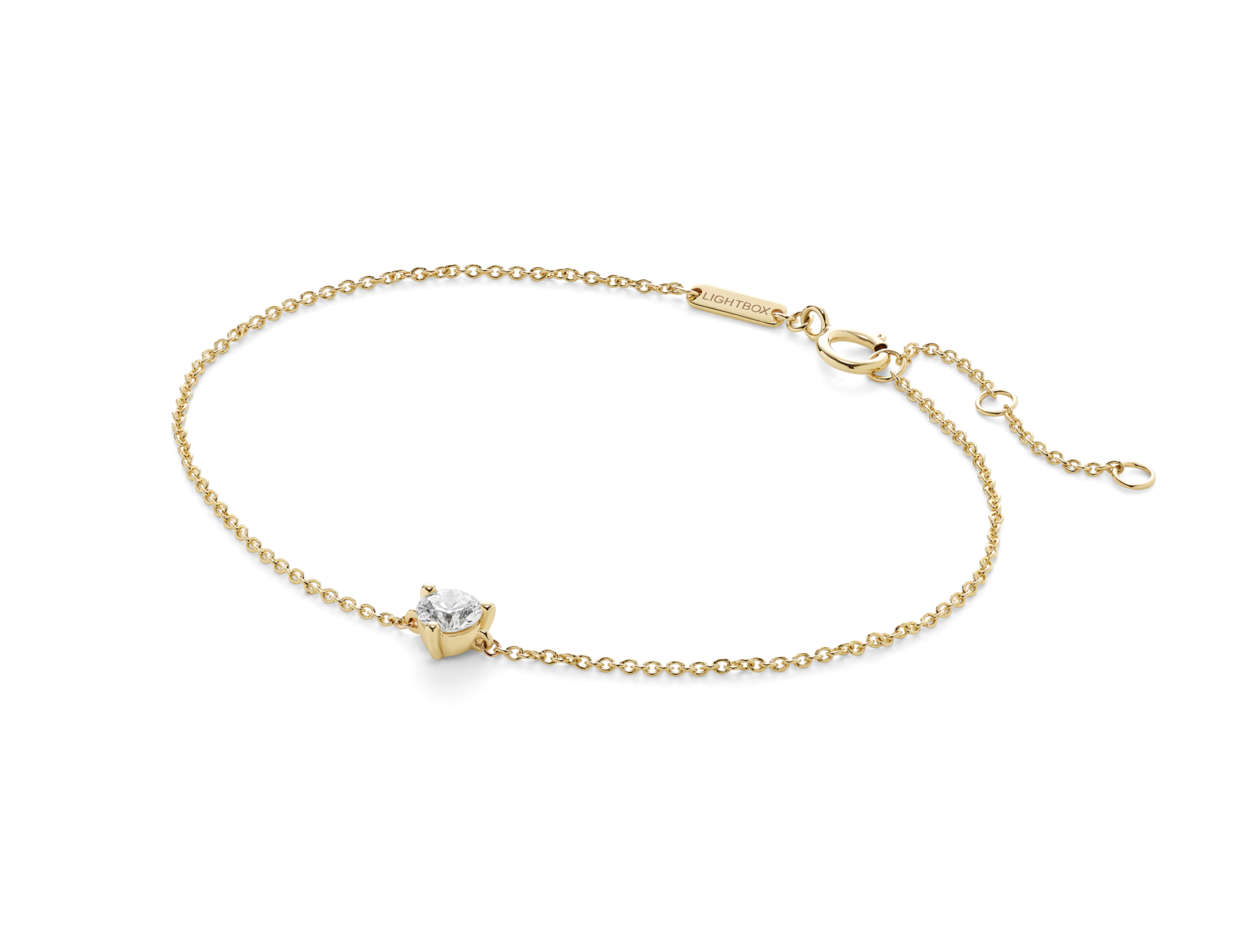 Lab-Grown Diamond ¼ct. Mini Round Brilliant Bracelet | White - Image 5