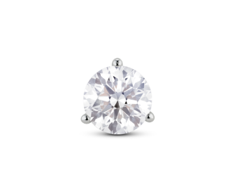 Lab-Grown Diamond 1¾ct. Round Brilliant Solitaire Stud | White