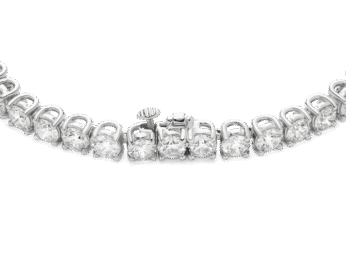 Lab-Grown Diamond Large Tennis Bracelet - G/H color, 7" length | White