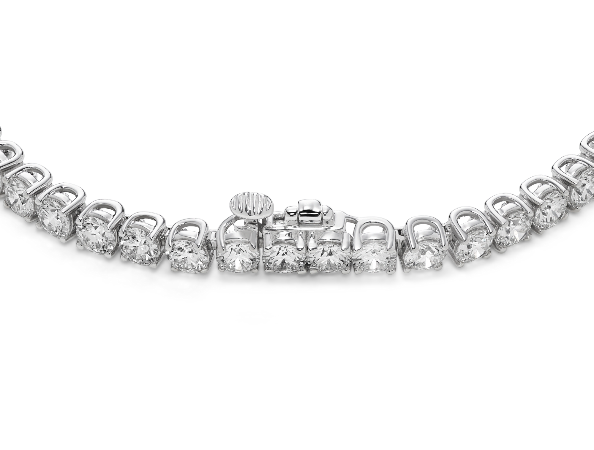 Lab-Grown Diamond Medium Tennis Bracelet - G/H color, 7" length | White