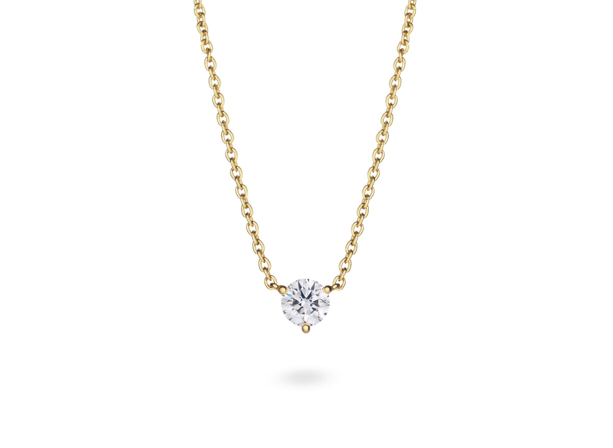Lab-Grown Diamond ½ct. Round Brilliant Solitaire Pendant | White